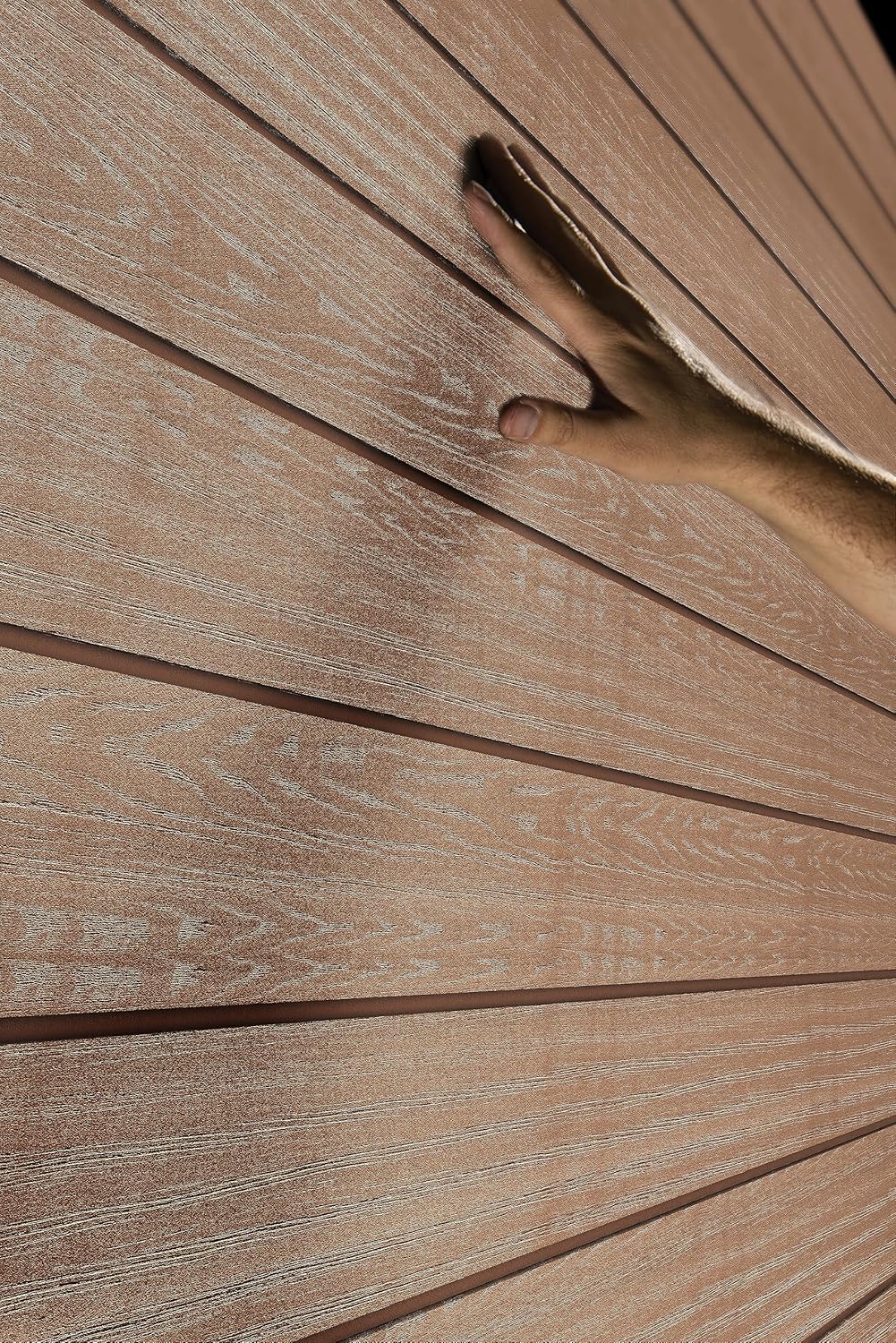 Aerovix™ | 7.5x9ft Newton Garden Shed — Brown Wood-Effect Resin Outdoor Shed