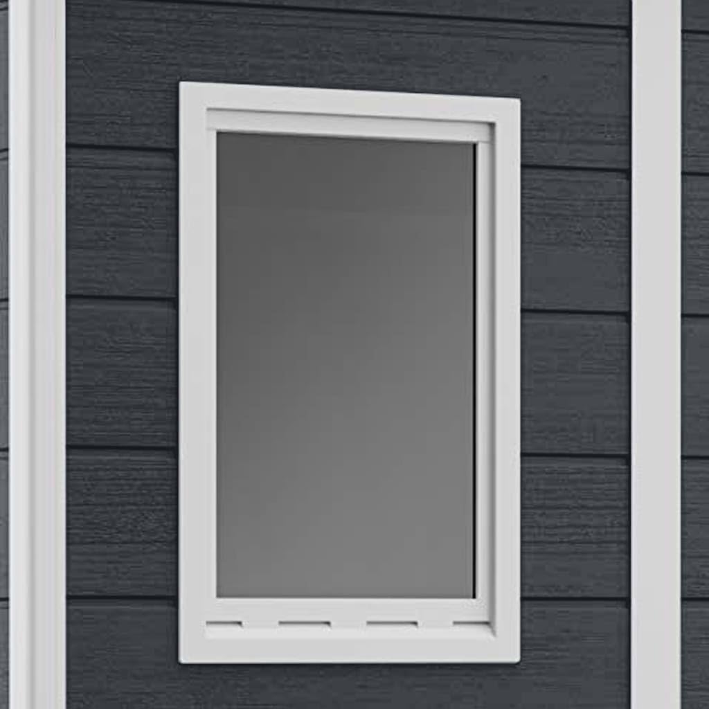 Aerovix™ | 6x4ft Resin Outdoor Storage Shed — Bikes, Tools & Garden Storage