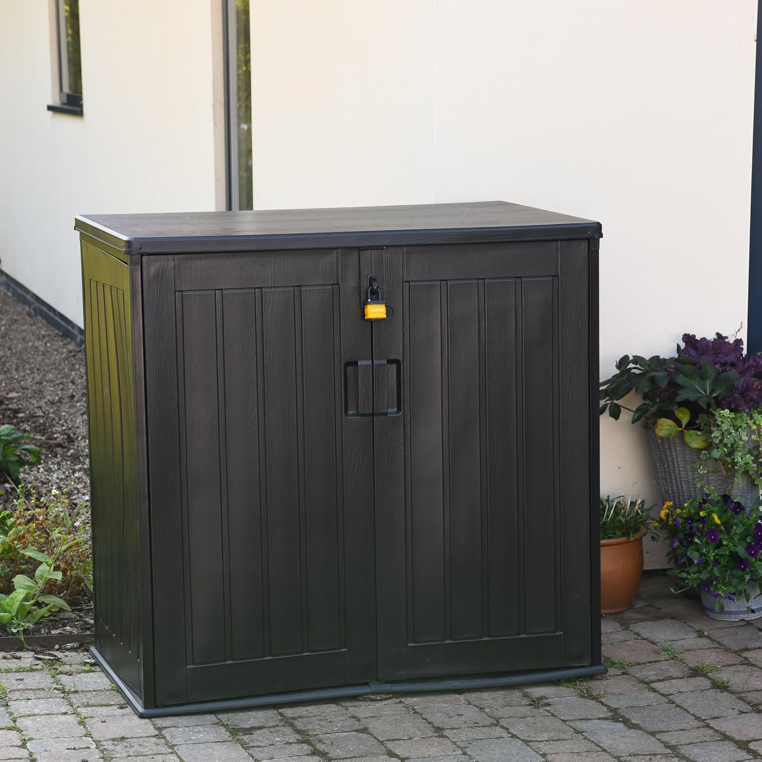 Aerovix™ | 775L Outdoor Storage Box — Large Weather-Resistant Garden Storage