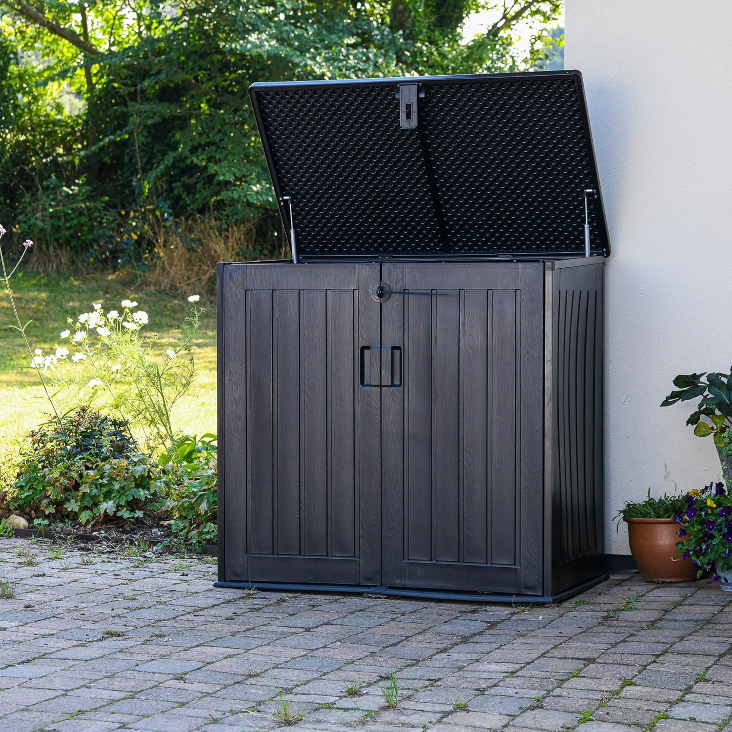 Aerovix™ | 775L Outdoor Storage Box — Large Weather-Resistant Garden Storage