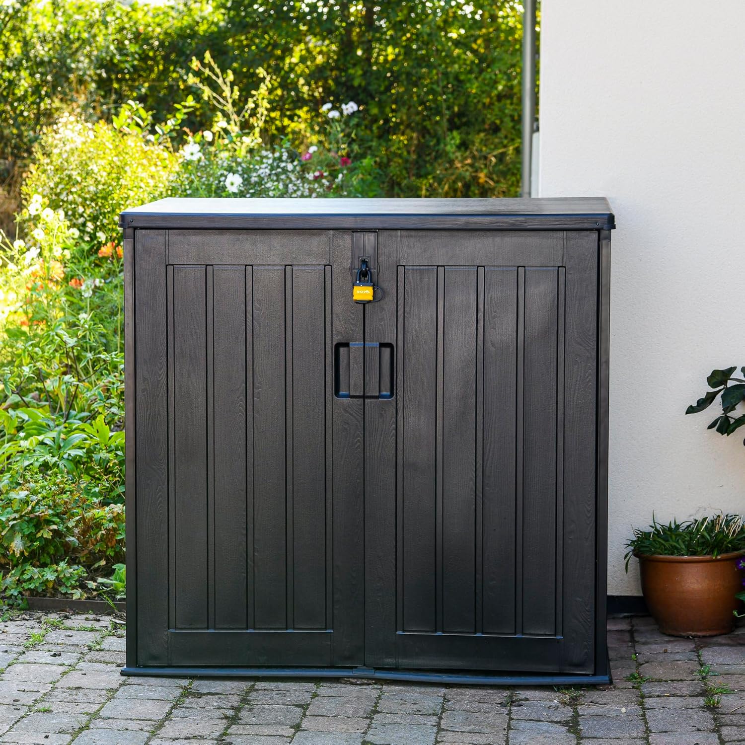 Aerovix™ | 775L Outdoor Storage Box — Large Weather-Resistant Garden Storage