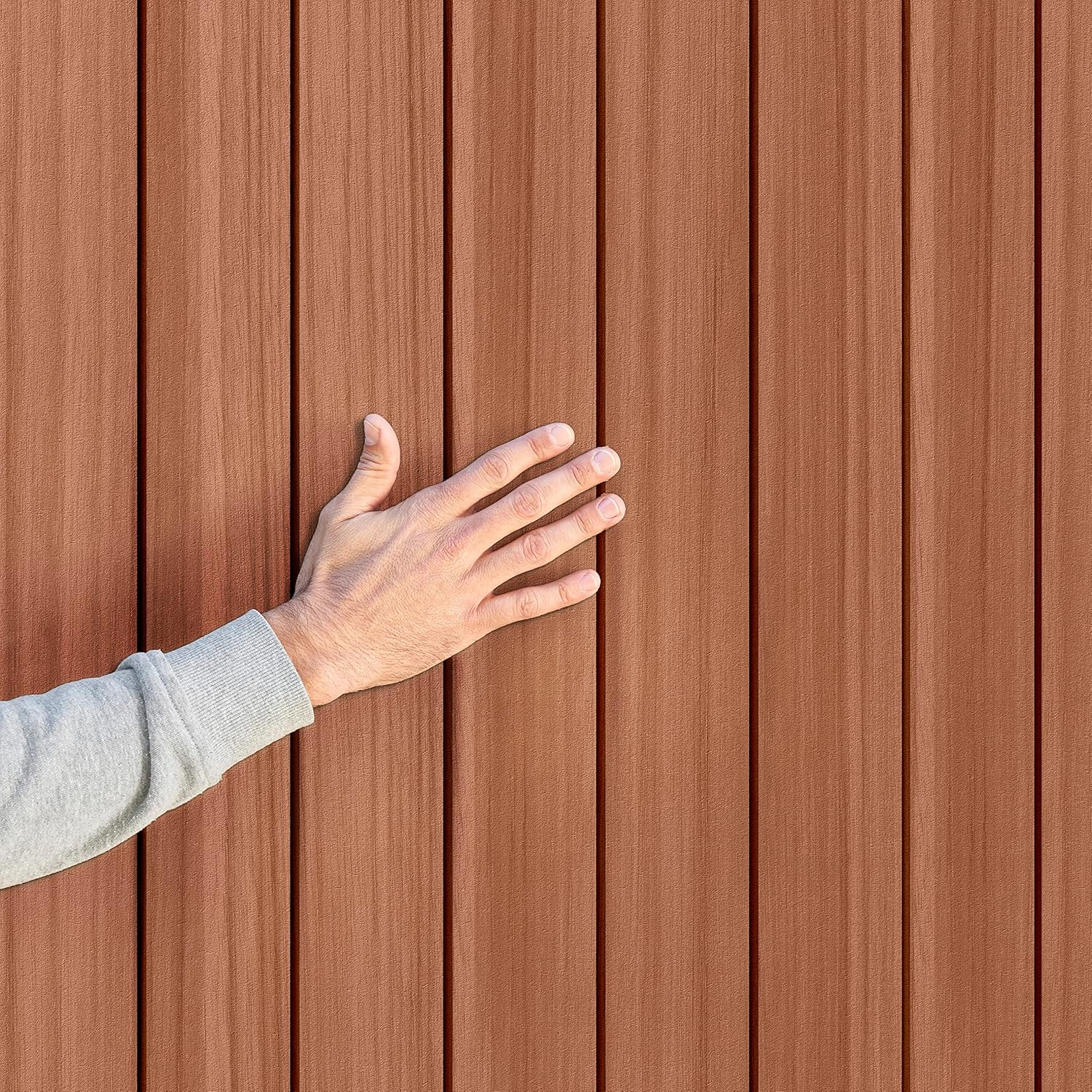 Aerovix™ | Darwin 6x4ft Double Door Garden Shed — Wood-Effect Outdoor Storage